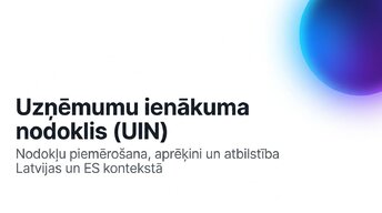 Presentations 'Uzņēmumu ienākuma nodoklis (UIN)', 1.
