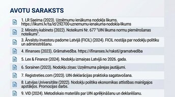Presentations 'Uzņēmumu ienākuma nodoklis (UIN)', 14.
