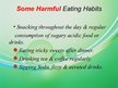 Presentations 'Bad Eating Habits that Harm Your Teeth', 3.