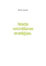 Research Papers 'Noieta veicināšanas stratēģijas', 1.