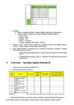 Summaries, Notes 'MS Excel. Šūnu adresāciju veidi, aprēķini tabulās.', 2.