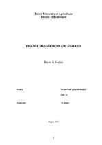 Research Papers 'Finance Management and Analysis', 1.