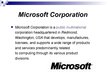 Presentations 'Microsoft Corporation', 3.