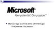 Presentations 'Microsoft Corporation', 16.