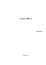 Research Papers 'Zeme un Marss', 1.