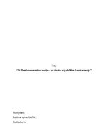 Essays 'V. Hendersones māsu teorija – uz cilvēka vajadzībām balstīta teorija', 1.