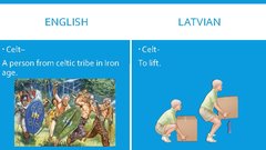 Presentations 'English-Latvian False Friends', 6.