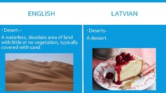 Presentations 'English-Latvian False Friends', 8.