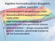 Presentations 'Homoseksuālisms', 16.