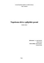 Research Papers 'Napoleona dzīves spilgtākie posmi', 1.