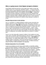 Summaries, Notes 'Seno ēģiptiešu vēsture, kultūra, mitoloģija, sabiedrība un kultūras mantojums', 31.