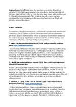 Summaries, Notes 'Seno ēģiptiešu vēsture, kultūra, mitoloģija, sabiedrība un kultūras mantojums', 40.