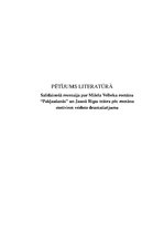 Research Papers 'Salīdzinošā recenzija par Mišela Velbeka romānu "Pakļaušanās" un Jaunā Rīgas teā', 1.