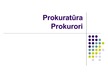 Presentations 'Prokuratūra', 1.