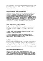 Research Papers 'Šķēršļu pārvarēšana (parkūrs)', 4.