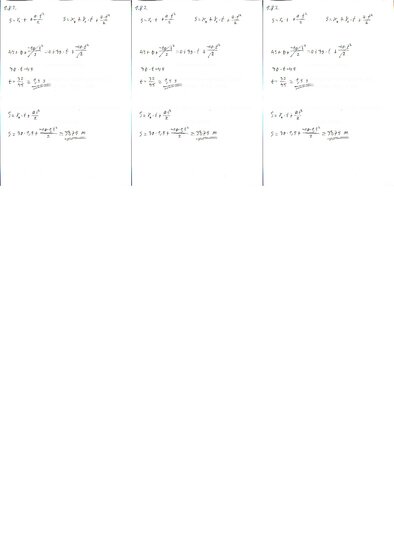 Summaries, Notes 'Fizikas uzdevumu risinājumu apkopojums. Kinemātika', 9.