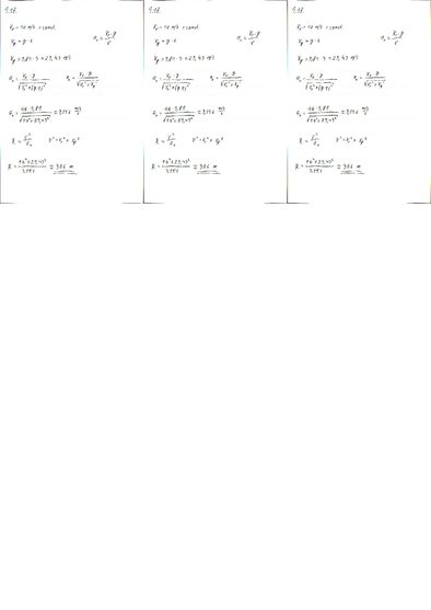 Summaries, Notes 'Fizikas uzdevumu risinājumu apkopojums. Kinemātika', 19.