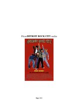Essays 'Filmas "Detroit Rock City" analīze', 1.