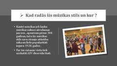 Presentations 'Kantrīmūzikas stils', 2.