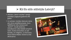 Presentations 'Kantrīmūzikas stils', 8.