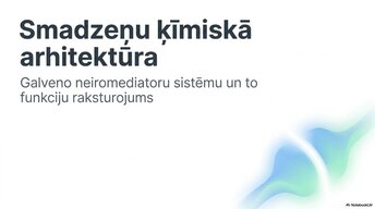 Presentations 'Smadzeņu ķīmiskā arhitektūra', 1.