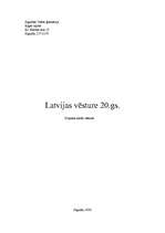 Research Papers 'Latvijas vēstures slavenības', 1.