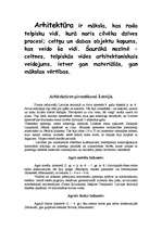 Research Papers 'Arhitektūra Latvijā līdz 20.gadsimtam', 1.