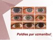 Presentations 'Cilvēka acu un redzes slimības', 19.