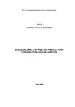 Research Papers 'Izmaiņas Latvijas rūpniecībā nodokļu jomā, integrējoties Eiropas Savienībā', 1.