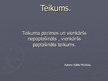 Presentations 'Teikuma pazīmes', 1.