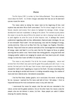 Essays 'Review about the Film "Home"', 1.