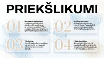 Presentations 'Inovatīvie siltumizolācijas materiāli un to ietekme uz enerģijas patēriņu', 10.