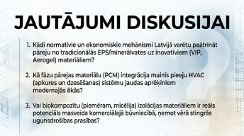 Presentations 'Inovatīvie siltumizolācijas materiāli un to ietekme uz enerģijas patēriņu', 12.