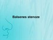 Presentations 'Balsenes stenoze', 1.