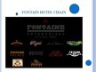 Presentations 'Booking Process in "Fontain Hotel"', 2.