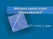 Presentations 'Atlases testu veidi a/s "Hansabanka"', 1.