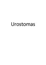 Summaries, Notes 'Urostomas', 1.