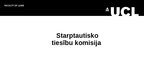 Presentations 'Starptautisko tiesību komisijas loma un starptautisko tiesību kodifikācija', 1.