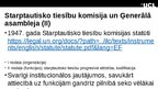 Presentations 'Starptautisko tiesību komisijas loma un starptautisko tiesību kodifikācija', 6.