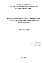 Term Papers 'Mācīšanās motivācijas veicināšana 7. klases skolēniem sociālo zinību stundās, iz', 1.