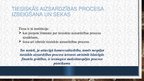 Presentations 'Tiesiskās aizsardzības process un maksātnespējas process', 20.