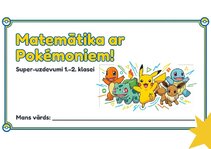 Samples 'Matemātika ar Pokēmoniem', 1.