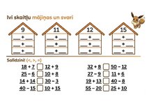 Samples 'Matemātika ar Pokēmoniem', 3.