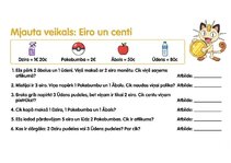 Samples 'Matemātika ar Pokēmoniem', 11.