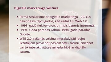 Presentations 'Digitālais mārketings', 10.