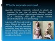 Presentations 'Anorexia Nervosa', 3.