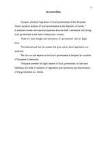 Term Papers 'Vietējo pašvaldību tiesiskā regulācija Eiropas Savienībā', 4.