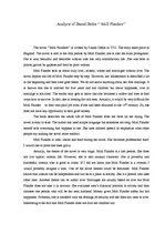 Summaries, Notes 'Analysis of Daniel Defoe "Moll Flanders"', 1.