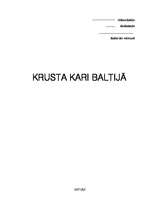 Research Papers 'Krusta kari Baltijā', 1.