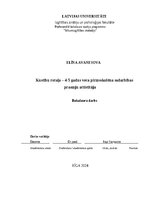 Term Papers 'Kustību rotaļa – 4-5 gadus veca pirmsskolēna sadarbības prasmju attīstītāja', 1.